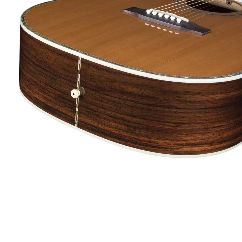 Zager Smaller "" Size  Solid Cedar/Rosewood Acoustic Guitar - Natural Finish