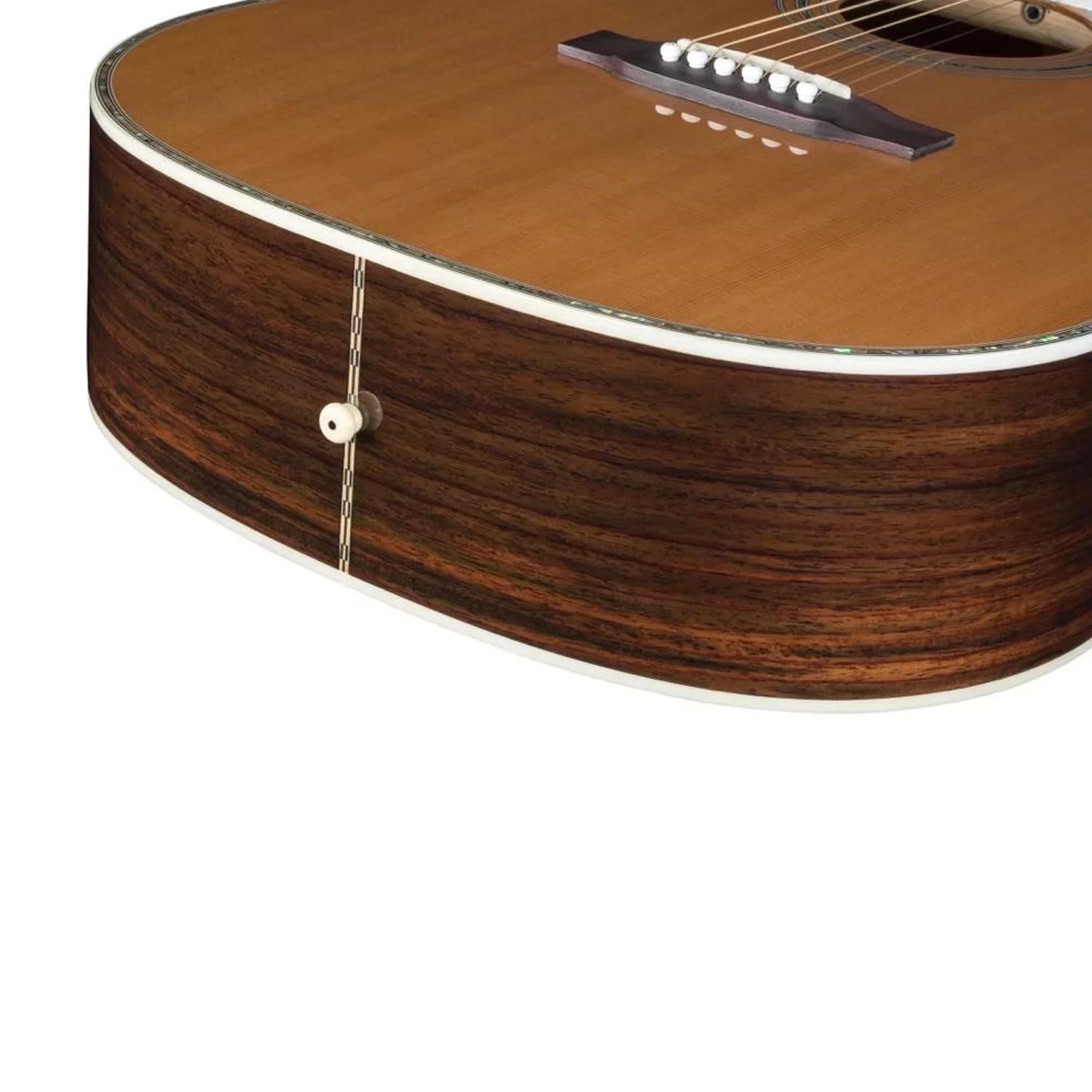 Zager Smaller "" Size  Solid Cedar/Rosewood Acoustic Guitar - Natural Finish