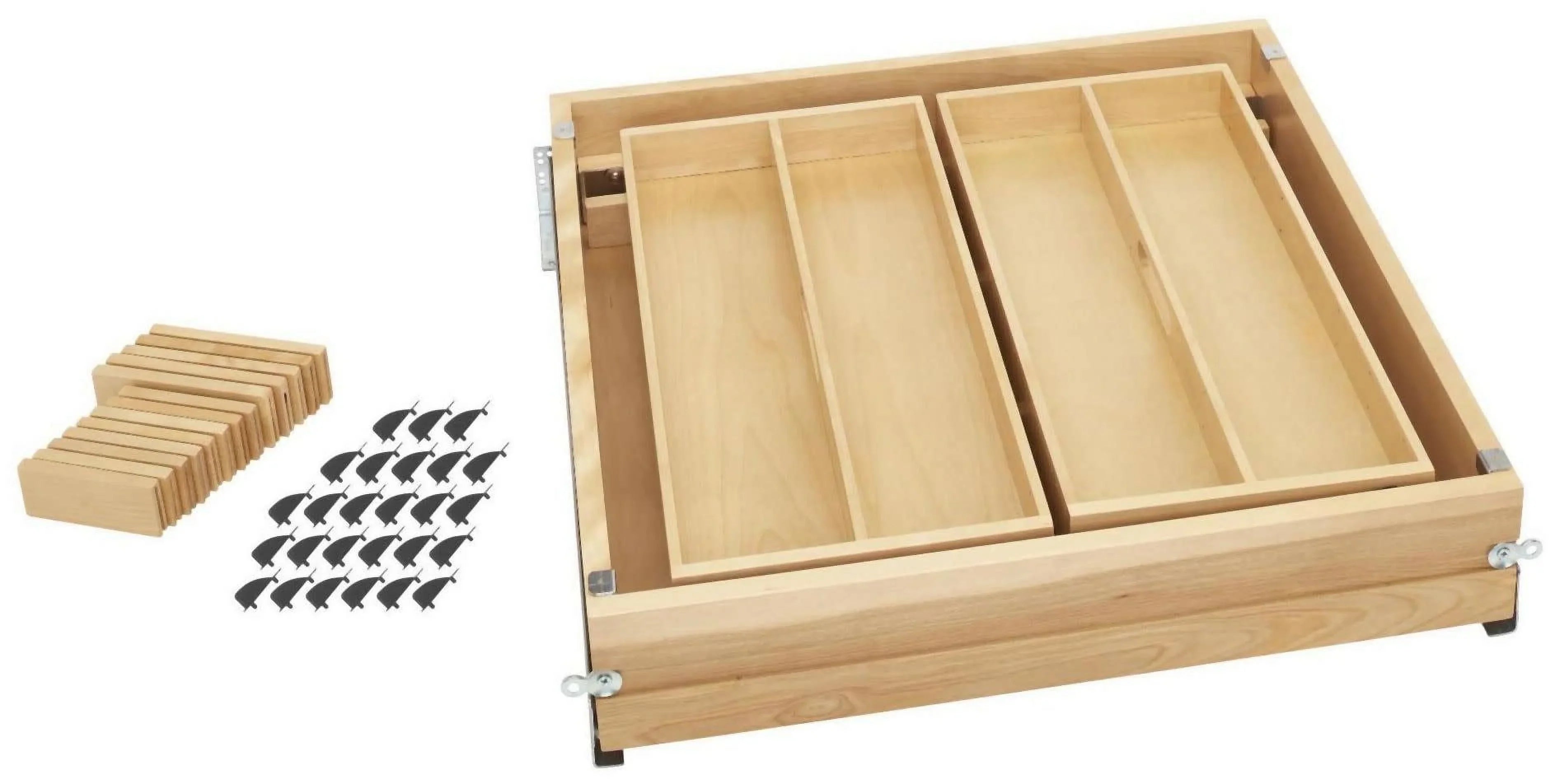 Rev--Shelf 4Wtmd-24H-1 4Wtmd Series Tiered Kitchen Organizer Drawer For 24" Cabinets -