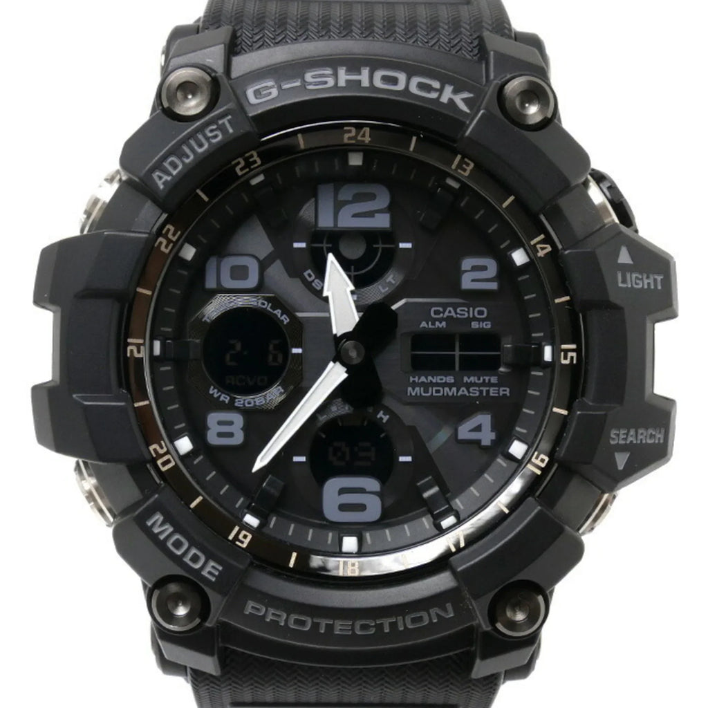 Pre-Owned  Casio - Mud Master Radio Watch Solar -100-1AER Overseas Model Men's (Good)