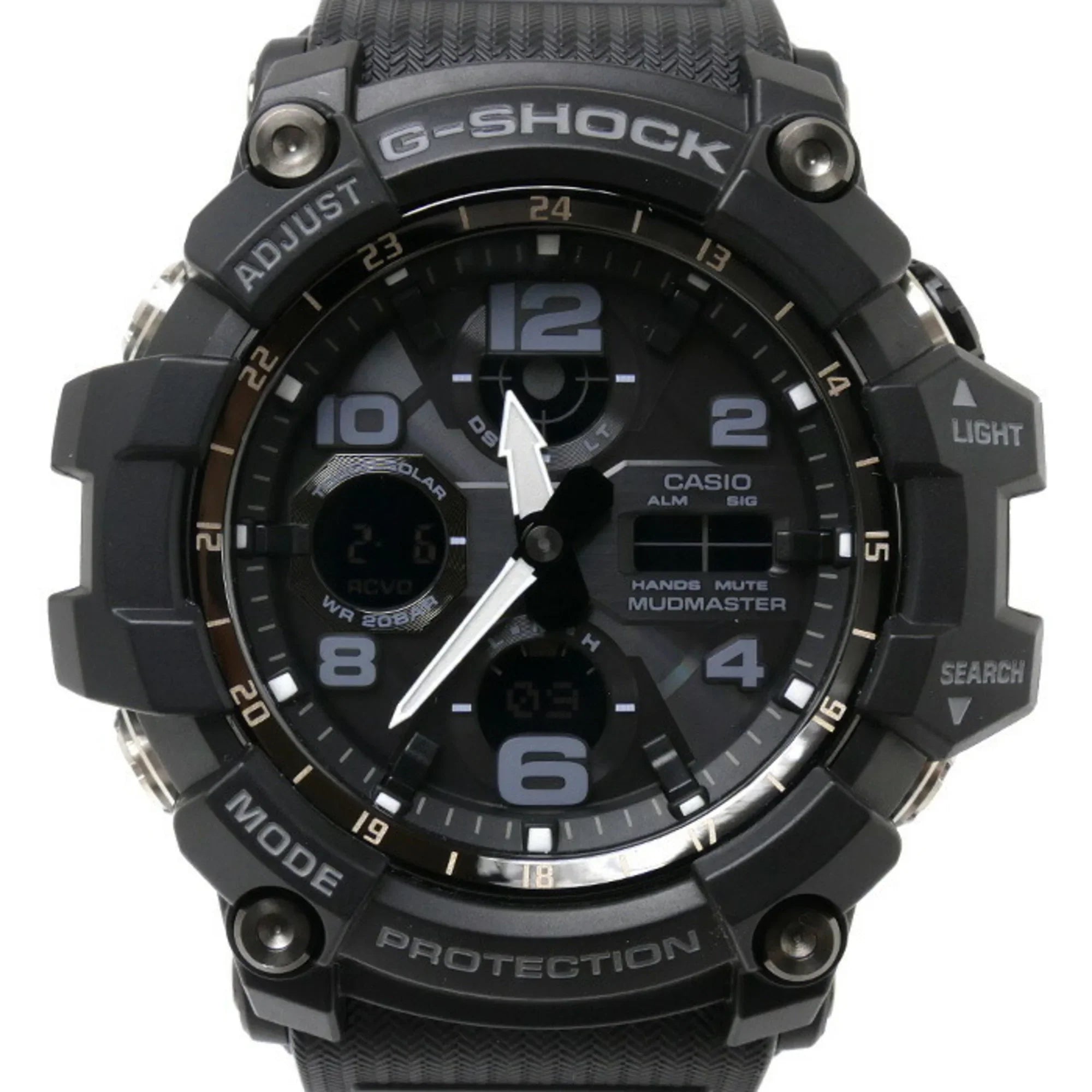 Pre-Owned  Casio - Mud Master Radio Watch Solar -100-1AER Overseas Model Men's (Good)