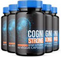 (5 Pack) Cognistrong - Brain Boost Supplement - Dietary Supplement for Focus, Memory, Clarity, Cognitive - Advanced Nootropic Support Formula for Maximum Strength - 300 Capsules