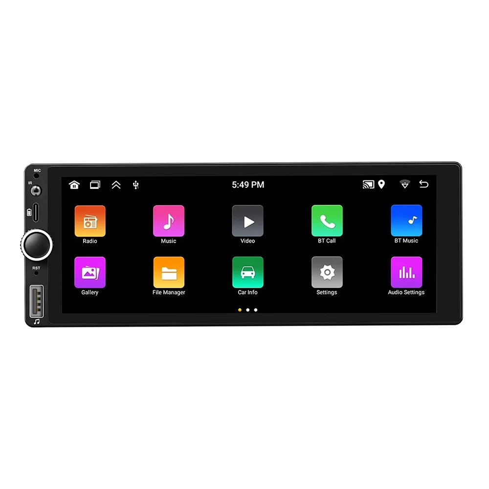 Anself Car  Navigator with Android Auto Support and Rear Camera Stay Connected and Safe on Road
