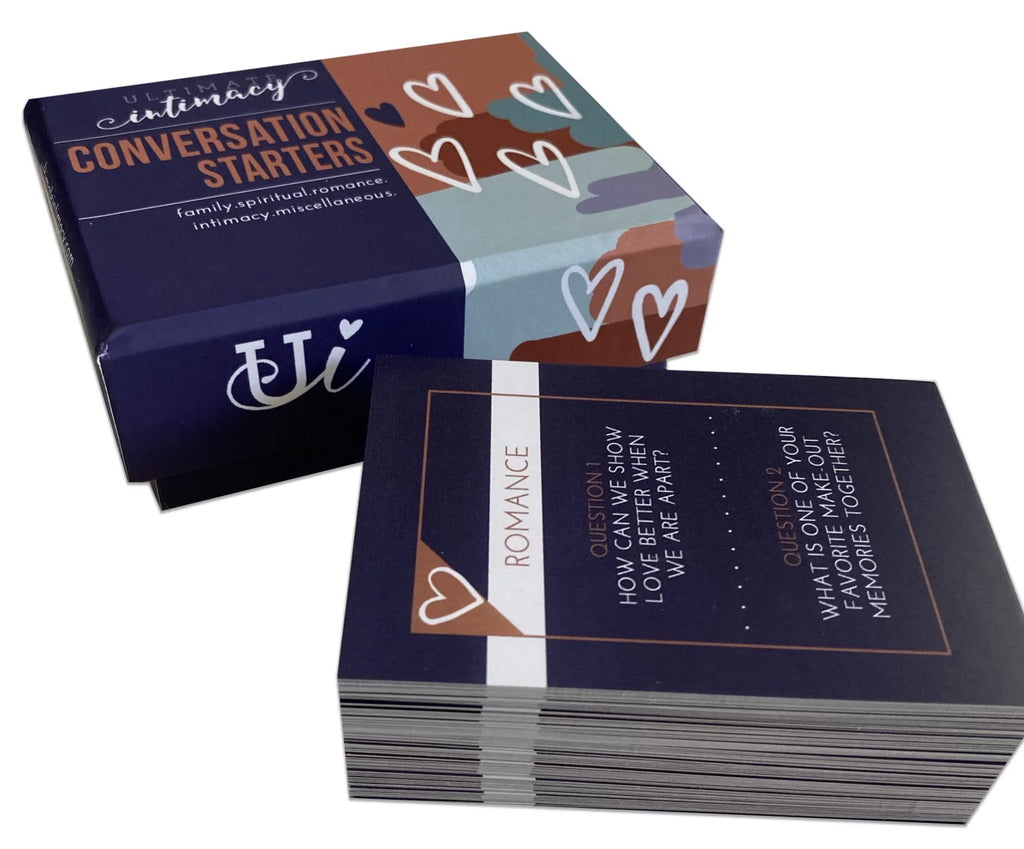 Ultimate Intimacy Conversation Starter Cards, romance, sex, finances, miscellaneous, spark up excellent conversations
