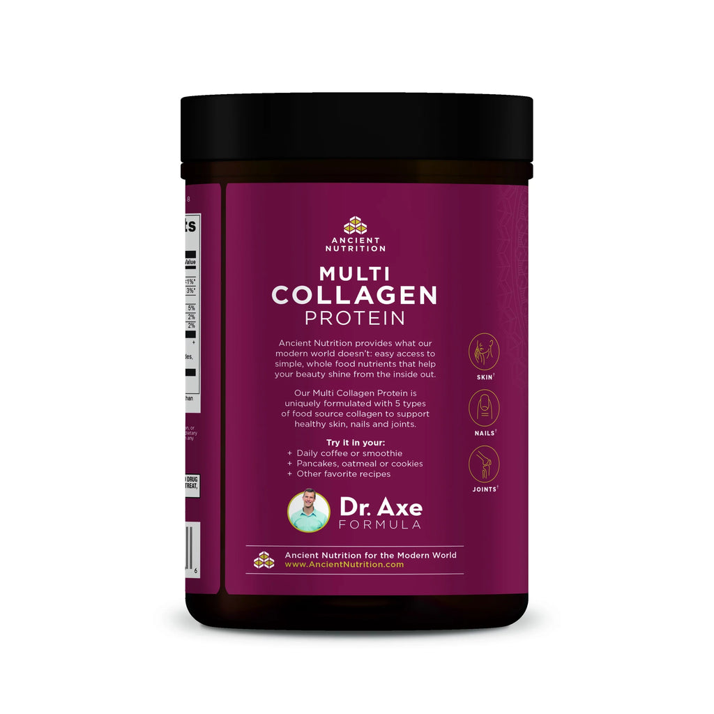 Ancient Nutrition, Multi Collagen Protein, Chocolate, 40 servings