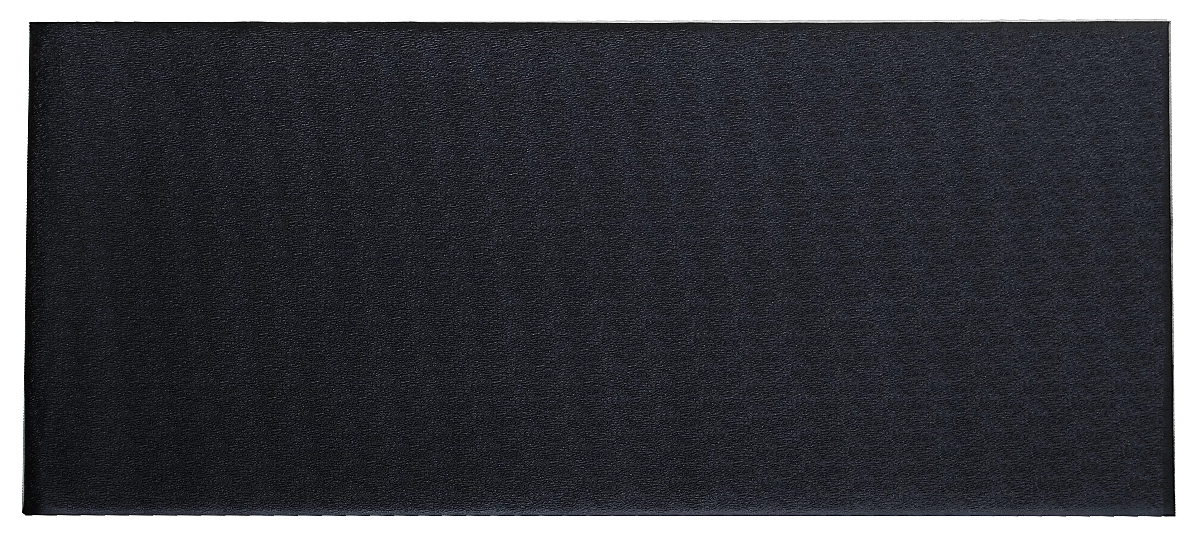 SuperMats - Treadmill Mat - Heavy Duty Quality - Home/Light Commercial Super Dense Foam Vinyl - Fitness Equipment Mat, Black, 36 In. x 90 In.