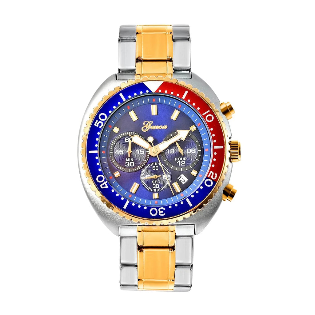 Genoa Water Resistant Watch for Dial Ion Plated Yellow Gold Strap Birthday Mothers Day Gifts for Mom