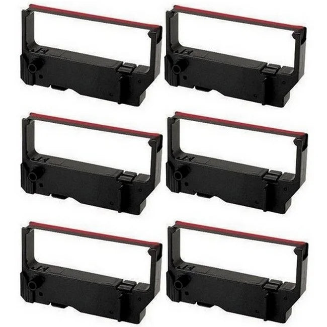 PrinterDash Compatible Replacement for Star-Micronics -200 Series/-235/-242/-292/-512/-200 Series/-212/-242/-500/-2000 Black/Red ... Printer Ribbons (6/) (30982002BR)