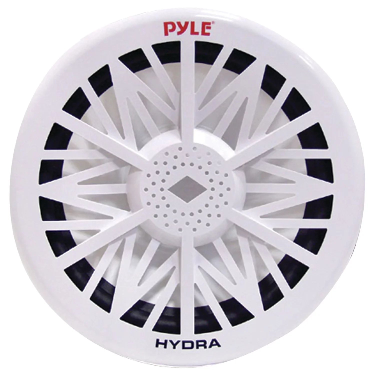 Pyle  8 Inch 400 Watt Peak 4 Ohm Water Resistant Marine Subwoofer, White
