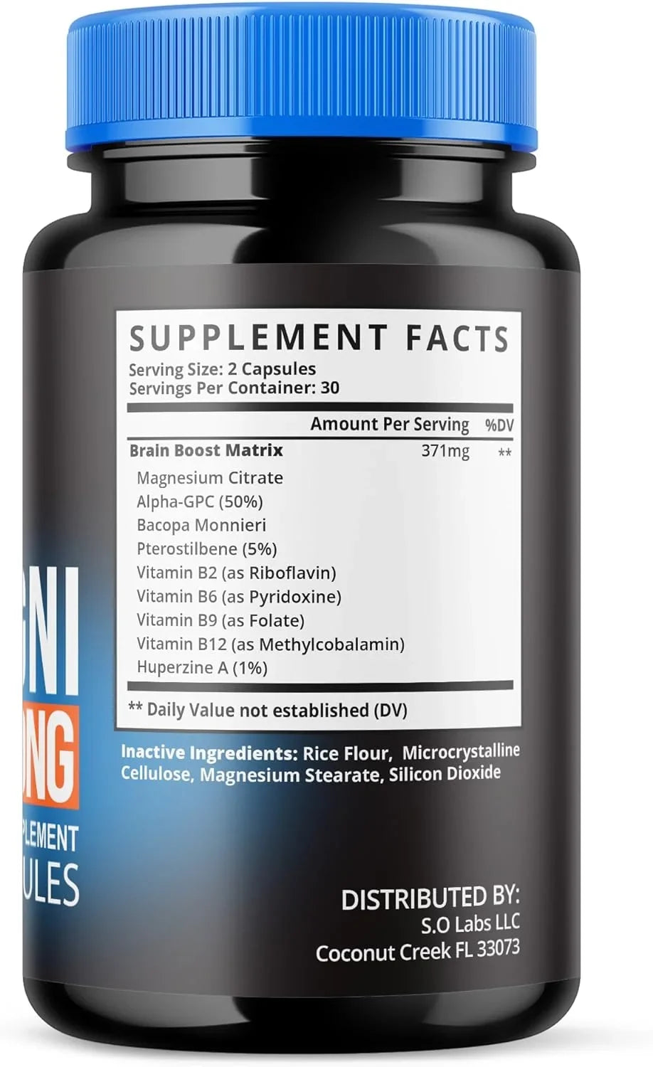 (5 Pack) Cognistrong - Brain Boost Supplement - Dietary Supplement for Focus, Memory, Clarity, Cognitive - Advanced Nootropic Support Formula for Maximum Strength - 300 Capsules