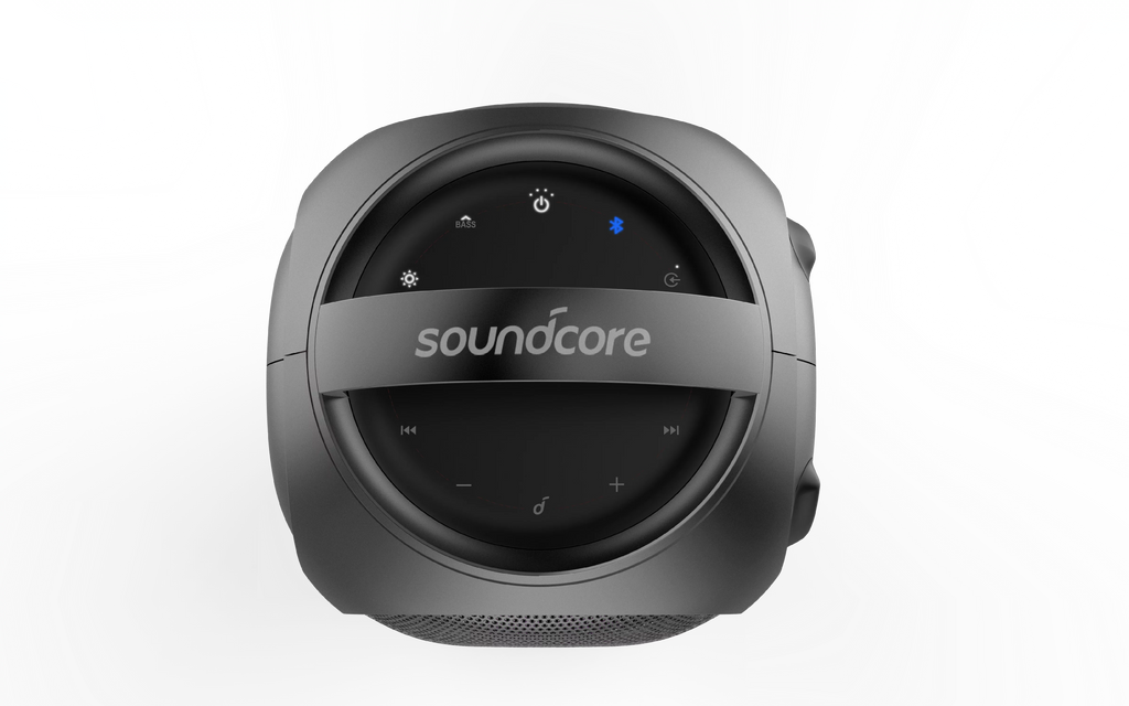 Soundcore Anker Rave Portable Bluetooth Speaker, Black,