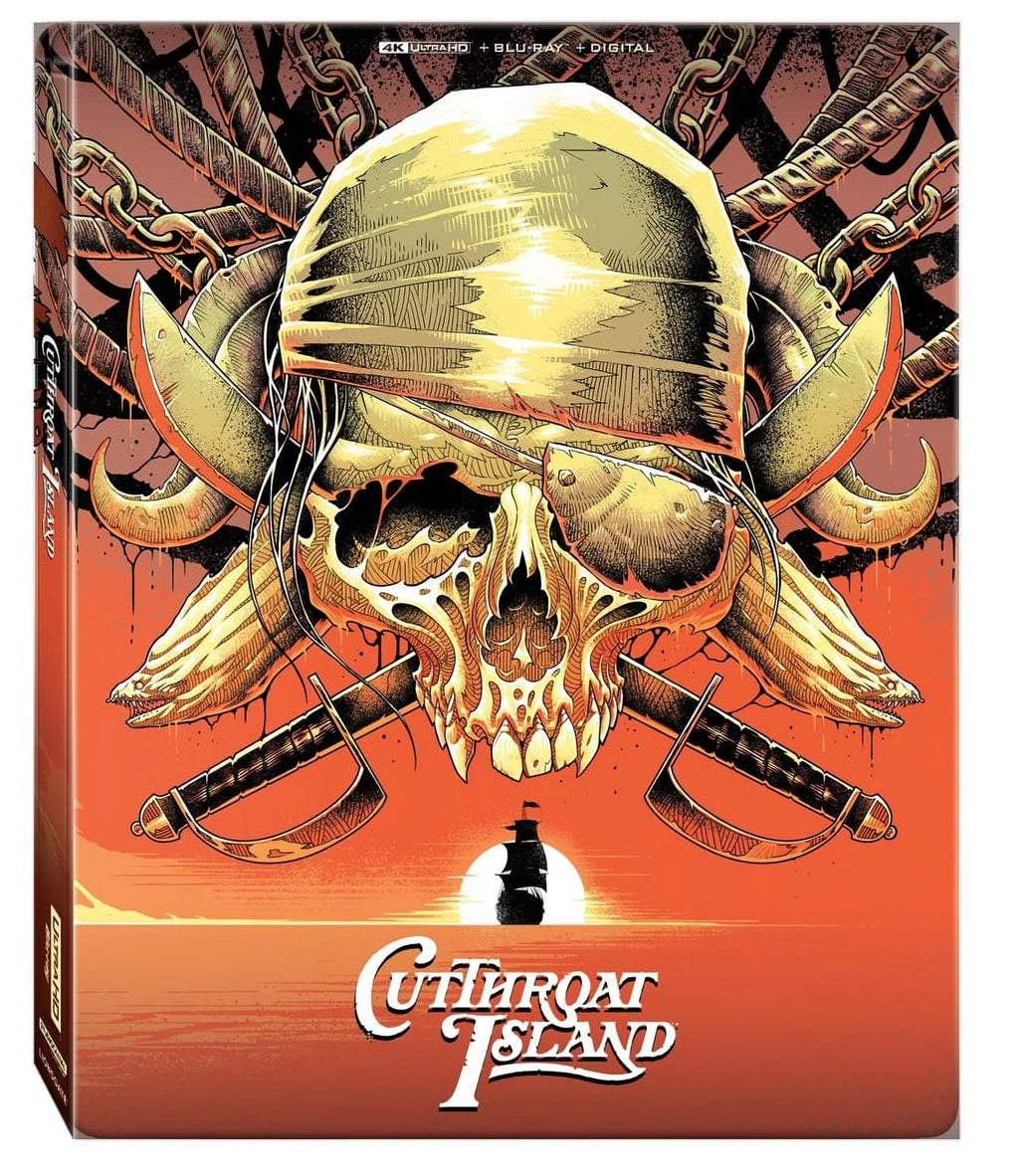 Cutthroat Island (Steelbook) (Walmart Exclusive) (4K Ultra  + Blu-Ray + Digital Copy)
