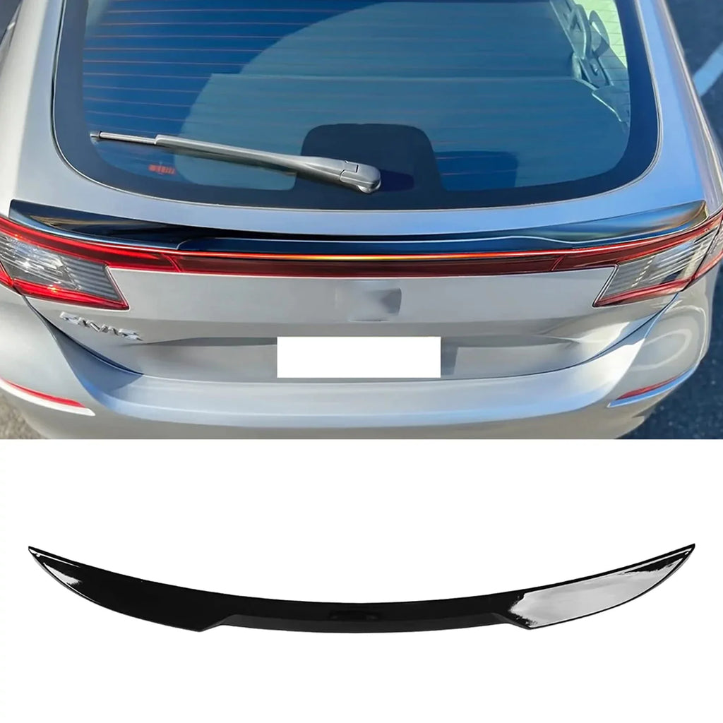 Rear Spoiler Trunk for 2022-2023 11th Honda Civic Hatchback  Tail Wing Gloss Black