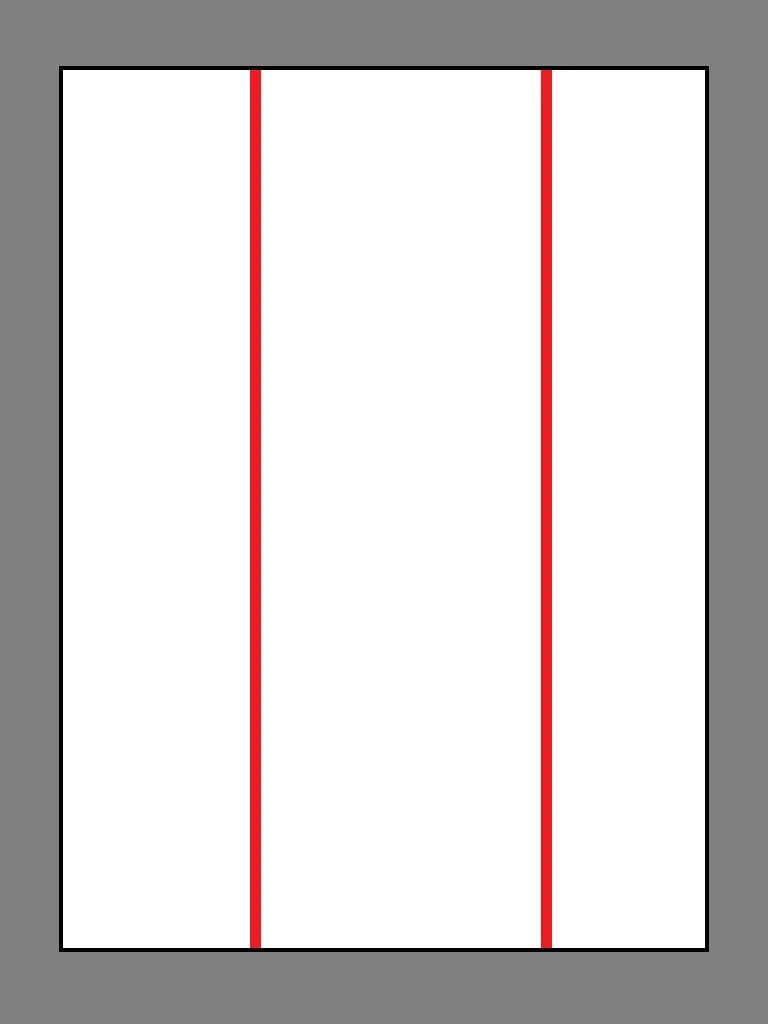Double Red Line - Inkjet Light Iron On Heat Transfer Paper - 8.5 x 11" - 200 Sheets