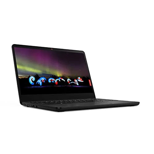 Lenovo Ideapad 14W Gen 2 14 Business Laptop | 14"  Anti-Glare Display |  3000 Series 3015e Processor | 4GB  64GB eMMC 128GB  Card |  Radeon Graphic  Win10 Pro Black +  Cable