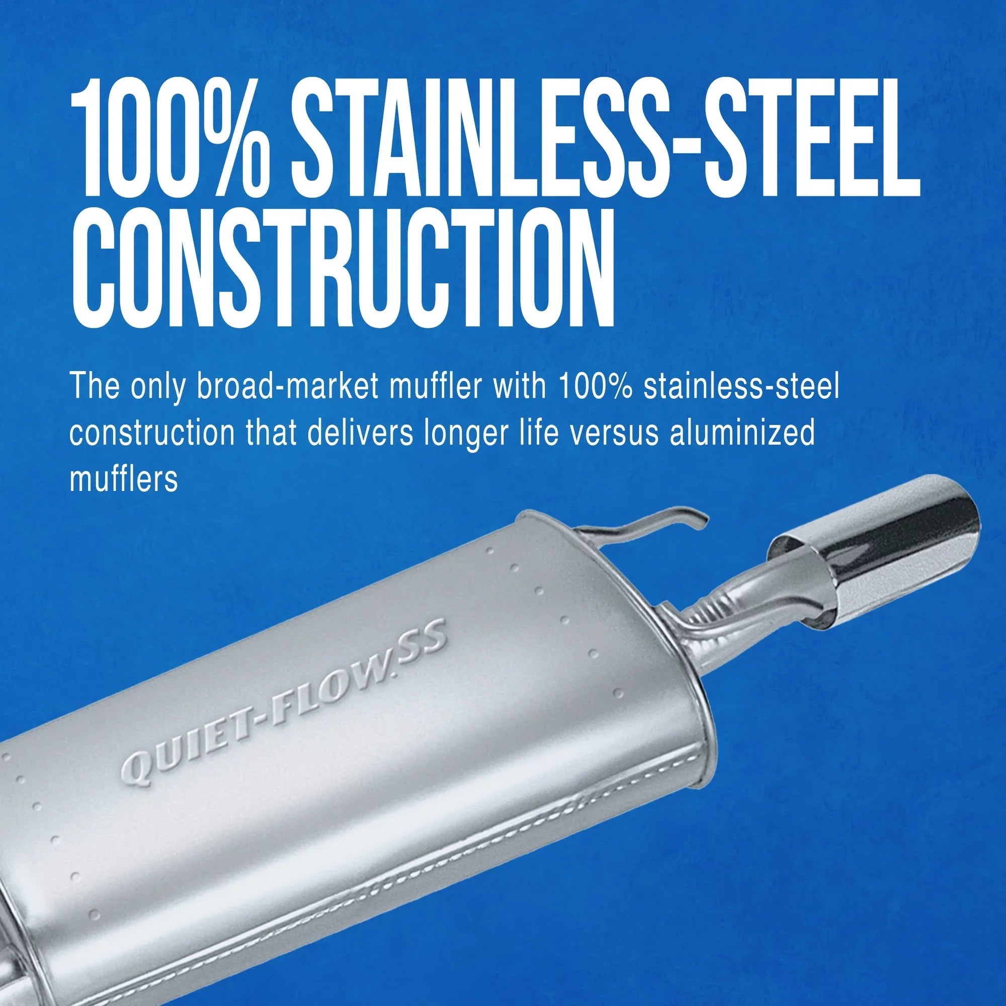 Walker Exhaust Quiet-Flow  54845 Exhaust Muffler Assembly Fits select: 2006-2010  5