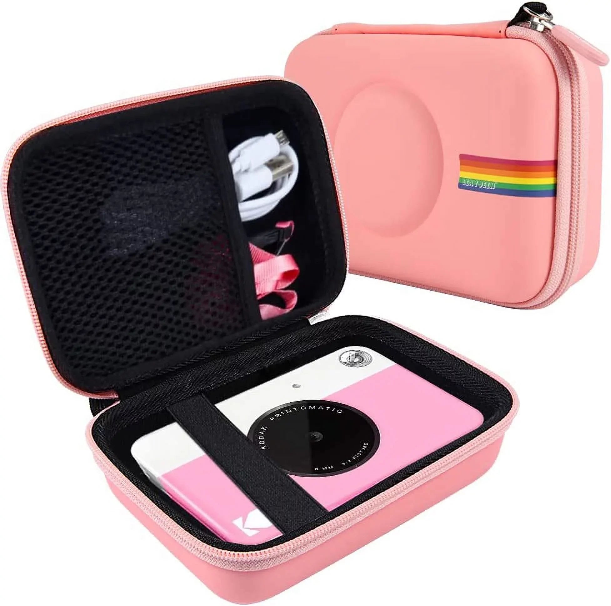 Kids Camera Case Compatible with Kodak Printomatic Digital Instant Print Camera(Case Only) (Pink)