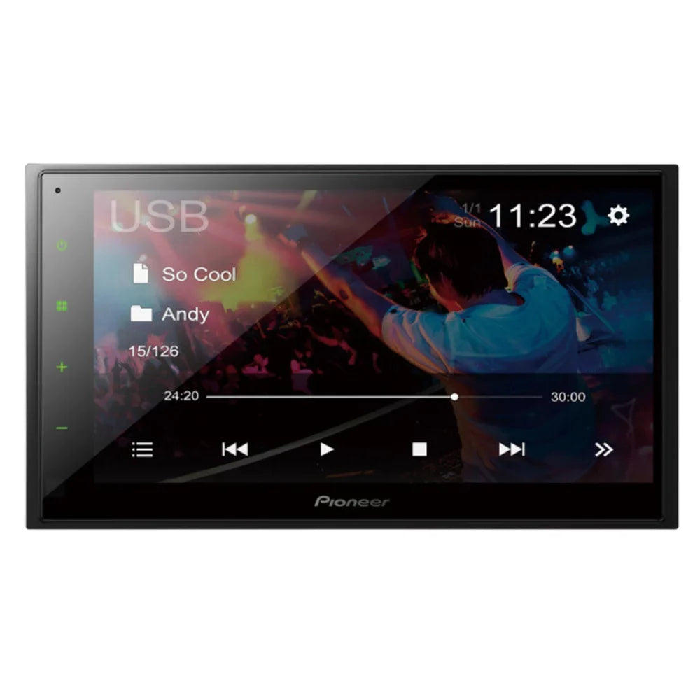 Restored   Pioneer -341EX 6.8" Digital Multimedia Receiver w/ Backup Camera (Refurbished)