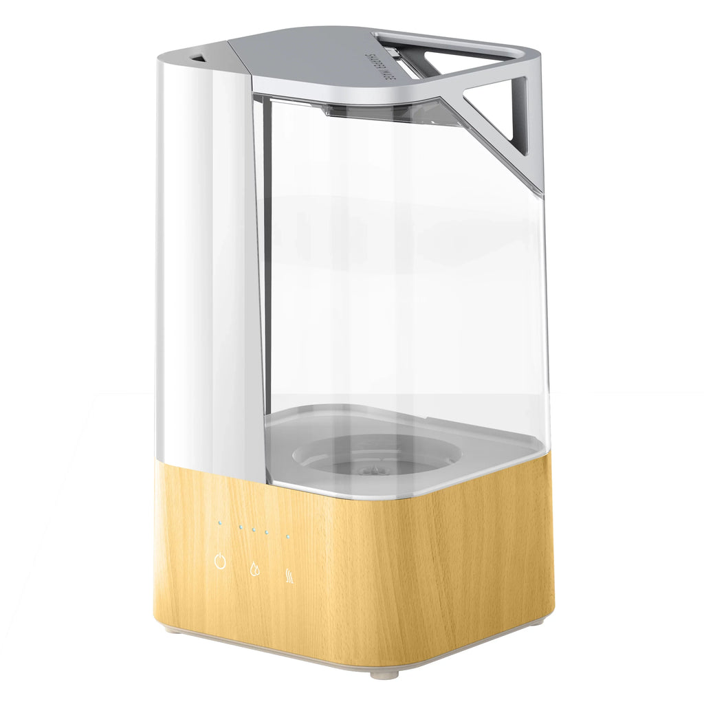 Sharper Image  Ultrasonic Humidifier, Whisper-Quiet, Warm or Cool Mist, 3 Settings, Filter Free