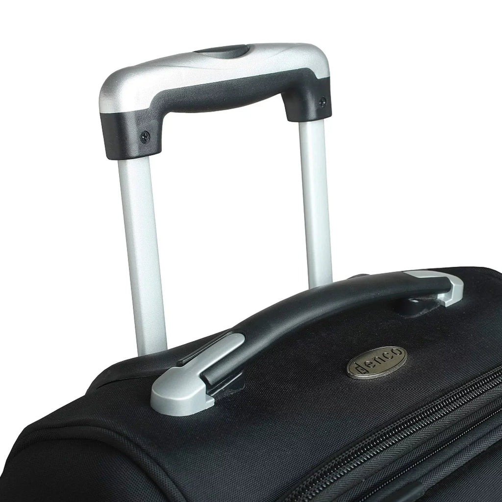 Black Iowa State Cyclones 21" Softside Rolling Carry-On Suitcase