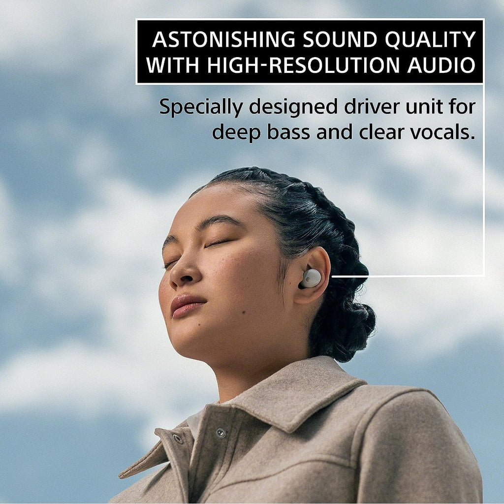 Sony -1000XM5- Wireless Noise Canceling High-Res Earbuds with an Additional 2 Year Coverage by Epic Protect (2023)