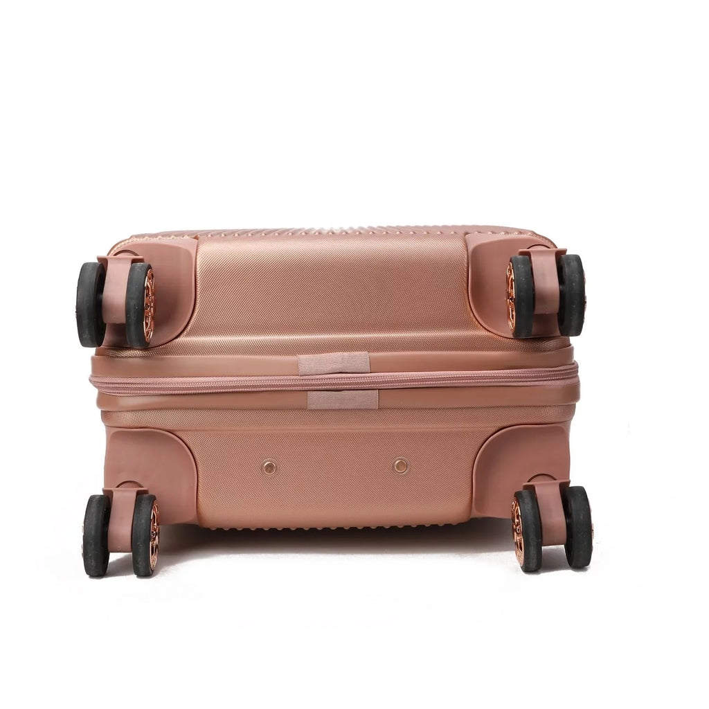 Collection Tulum 2 Piece Luggage Set with Spinner Wheels and Expandable Handles by Mia .
