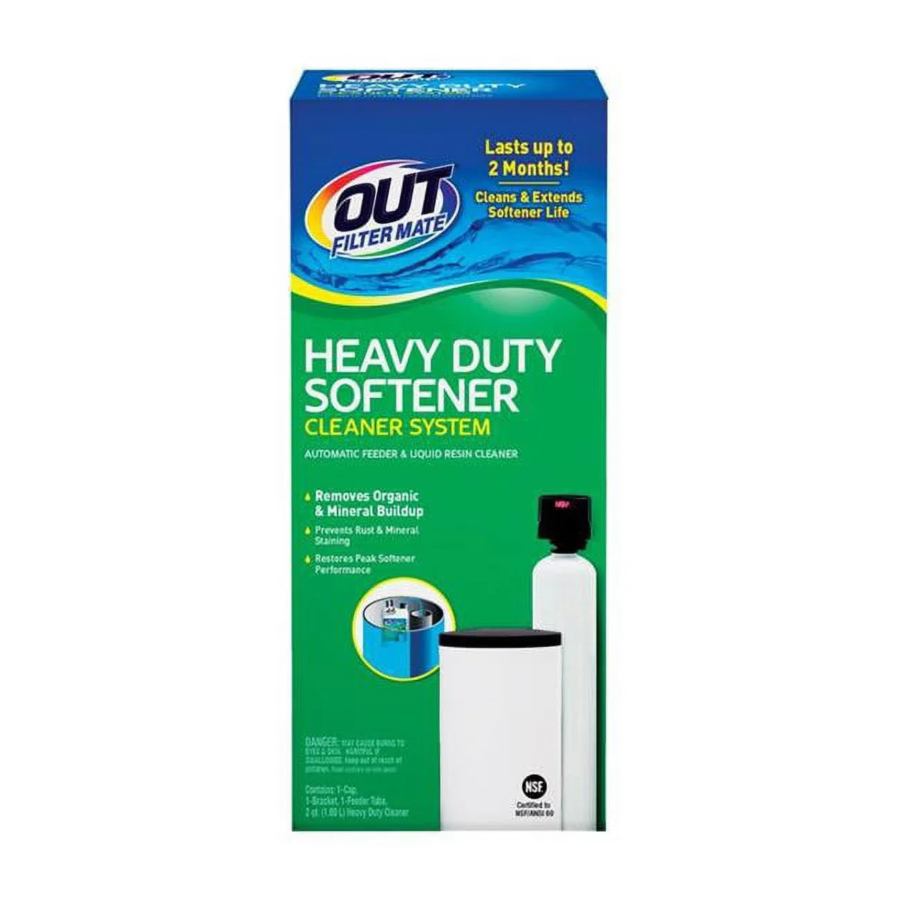 Filter Mate Softener Cleaner System Kit Liquid 64 oz