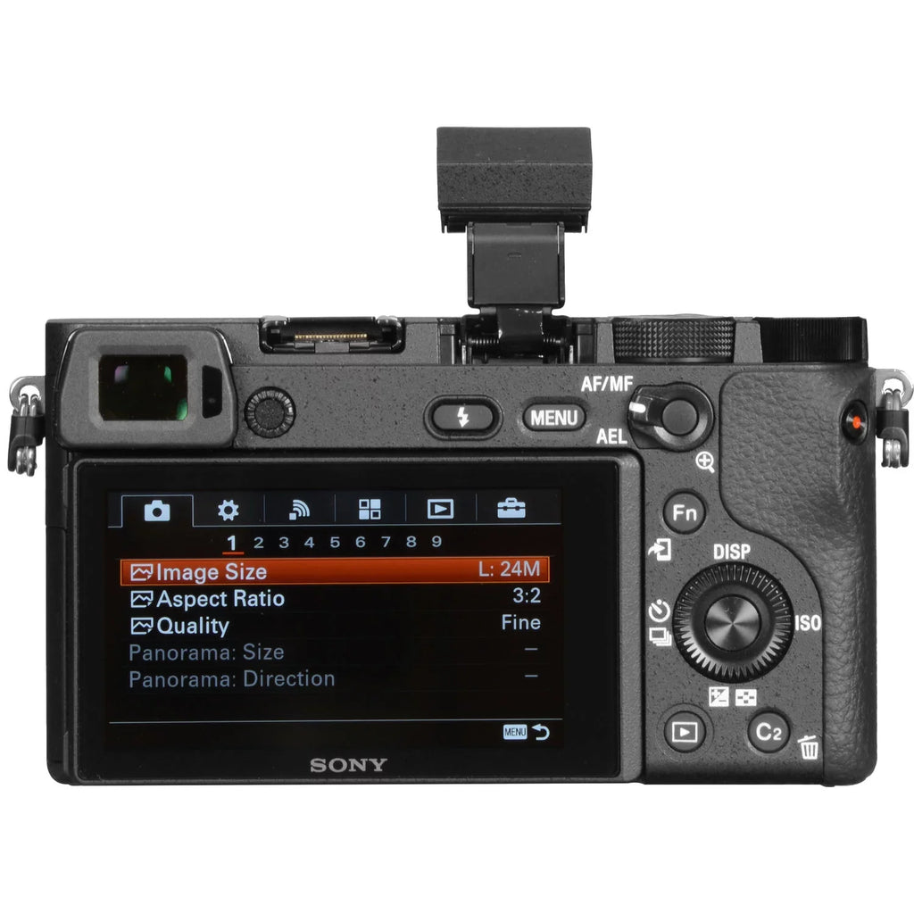 Sony Alpha a6300 Mirrorless Camera Black / +Soft Bag, Zhiyun-Tech