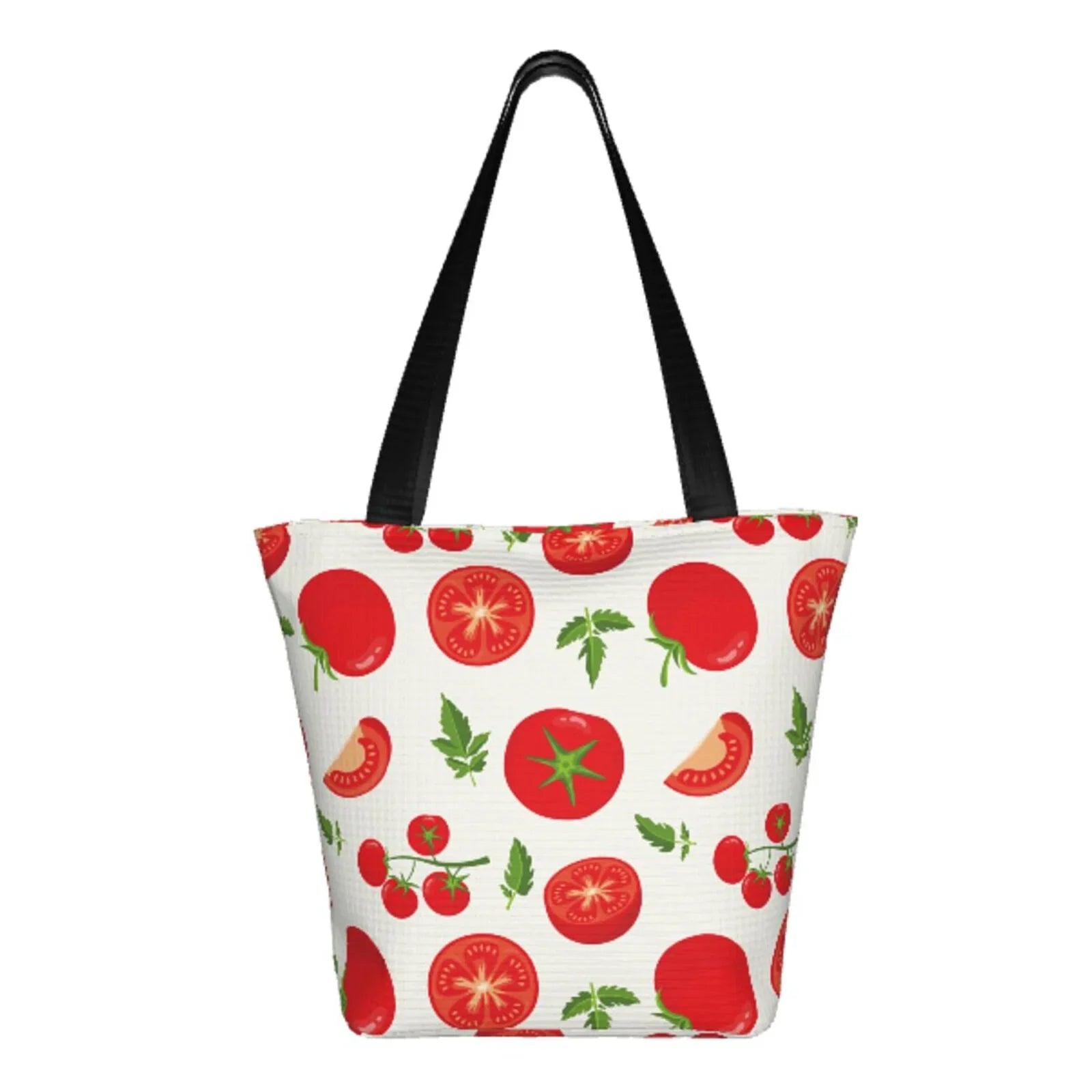 Lukts Fresh Red Tomato Tote Bag,Shoulder Bag Women' Hobos Handbags Large Capacity Shopping Bag