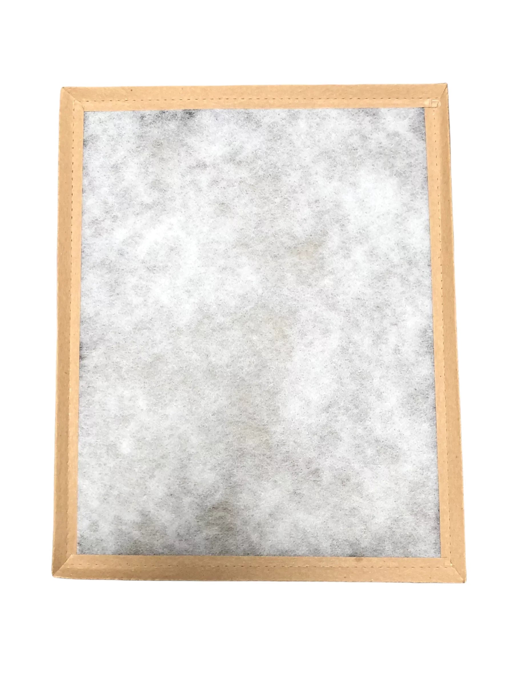 AquaNation 20X25x1  4 Polyester Fiberglass  Furnace Air Filters, Disposable Throwaway Panel Filters, Clean Living Basic Dust (Lot of 12)
