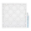 19-7/8 x 21-1/2 x 1  11,  1000 Pleated  Furnace 1" Air Filters by Pamlico. Case of 12. Actual Size: 19-7/8 x 21-1/2 x 3/4
