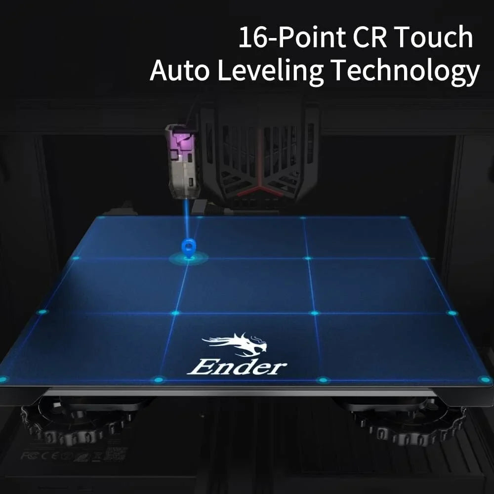 Official Creality Ender 3  Neo 3D Printer with  Touch Auto-Leveling Kit, Full-Metal Extruder,  Spring Steel Platform, 95% Pre-Installed 3D Printers, 220220250mm
