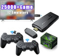 Game Stick 64G, 25,000+ Retro Games, Compatible with 12 Emulator Console, Wireless Retro Game Console Support 4K  Output, Plug and Play Video Games for , 2.4G Wireless Controllers