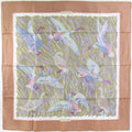 Pre-Owned  Scarf Carre90 Silk Pink/Multicolor Women's (Good)