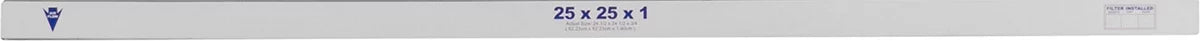25x25x1 (24_1/2x24_1/2) Pleated Air Filters  7 Plus Carbon 3 Pack