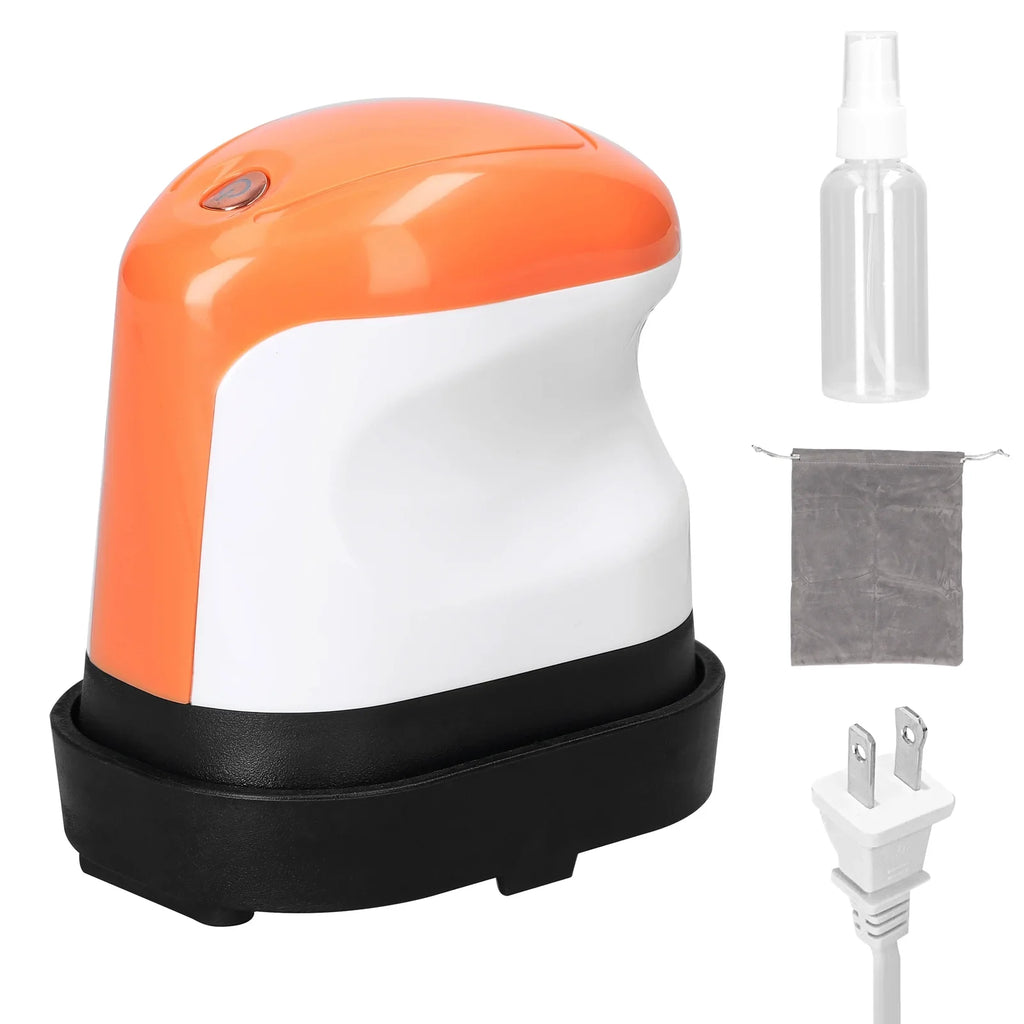 Carevas Portable Multi-modes Heat Press Machine Multifunctional  Auto Easy Heating Transfer Iron-On Machine for Clothes Bags Hat -shirts Compact Electric Iron