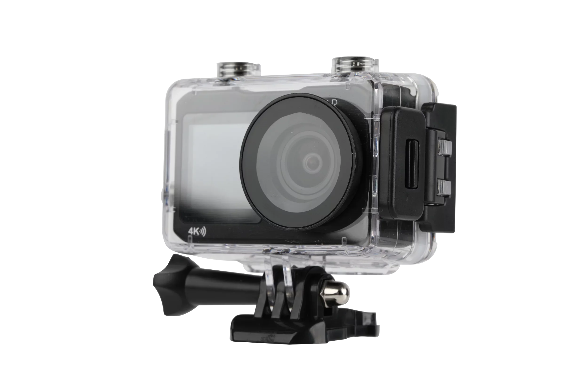 Vivitar  4k Dual-Screen Action Cam, 16MP  Waterproof Digital Video Camera with Built in Gimbal