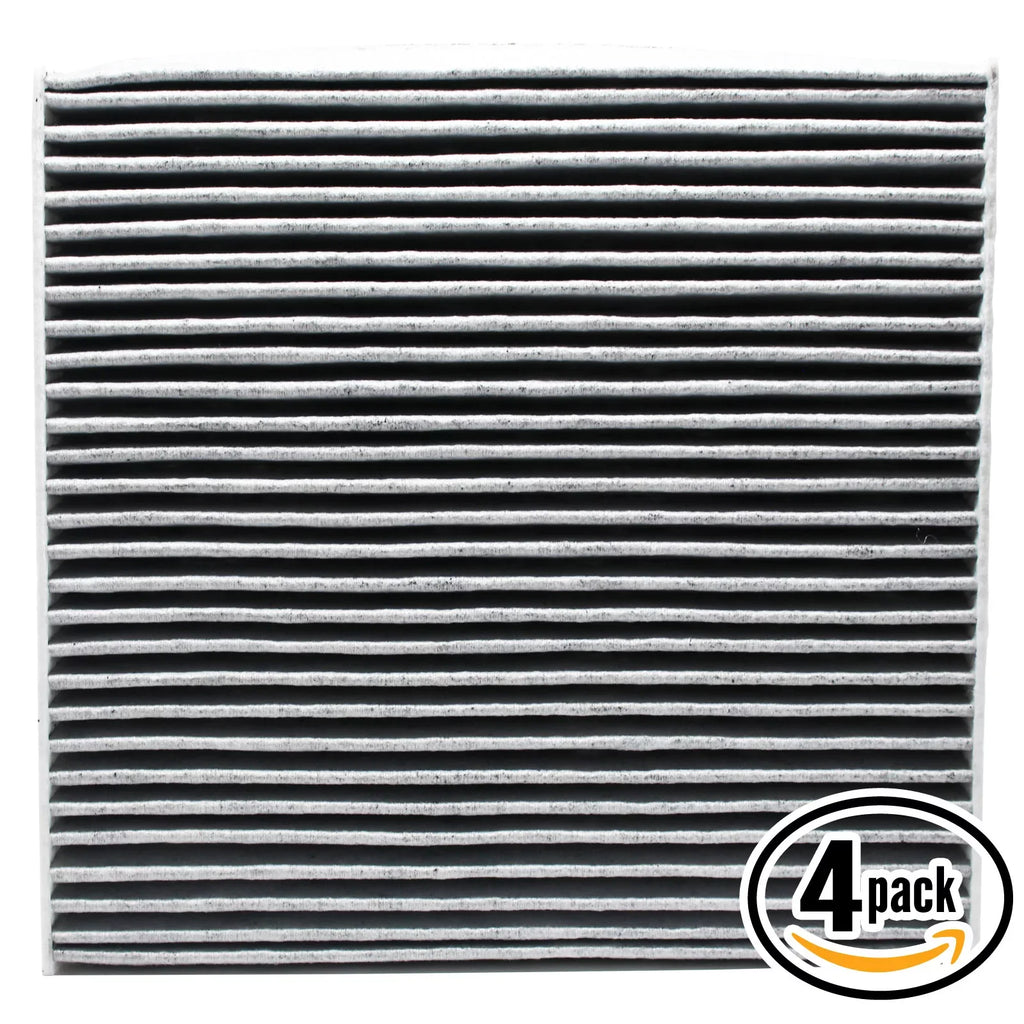 4-Pack Replacement for Cabin Air Filter for 2007    3.5L 3471cc Car/Automotive - Activated Carbon, -10134