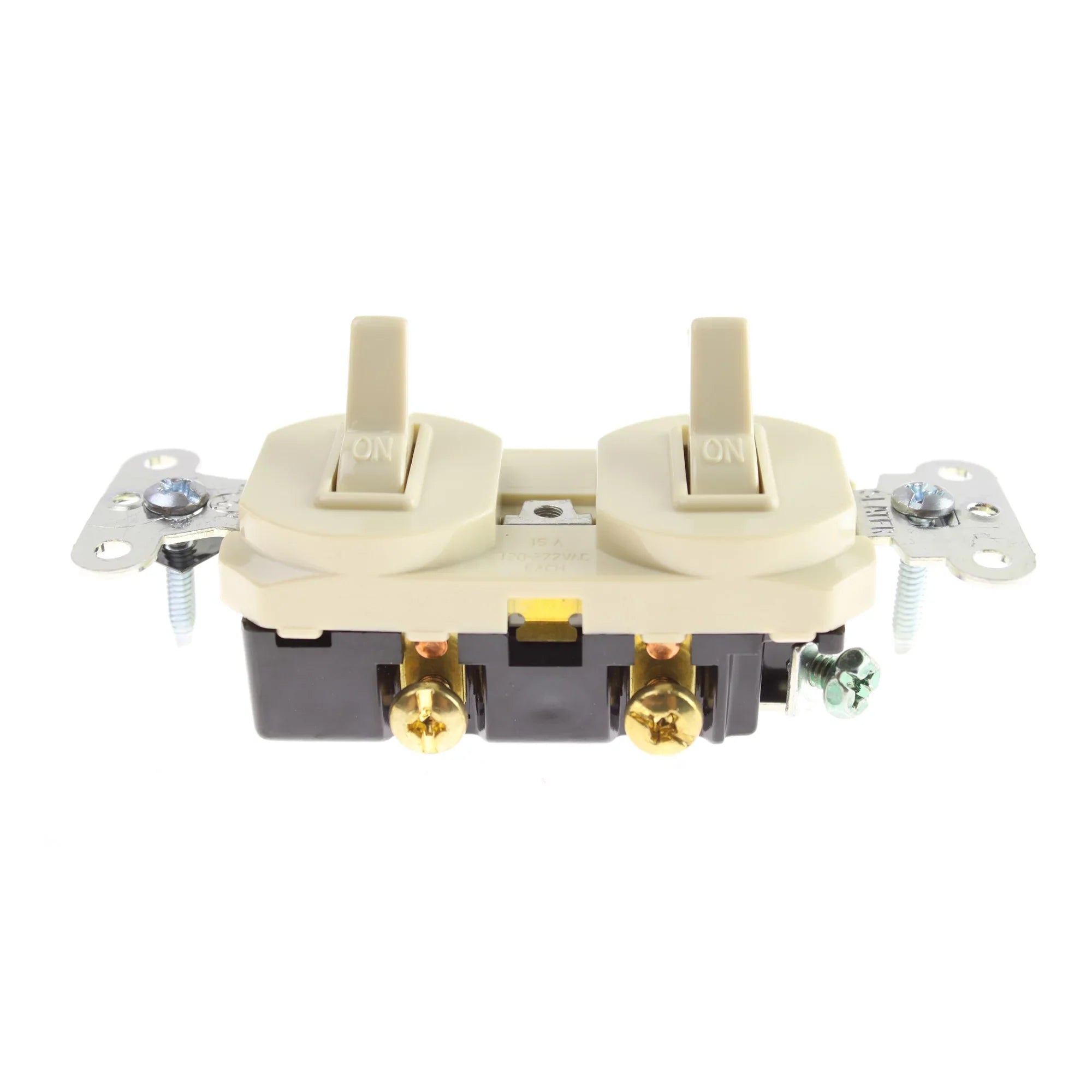 Pass & Seymour Legrand 690- Combo Combination Switch, 1P, 15A, 120/277V, Ivory, 10 Pack