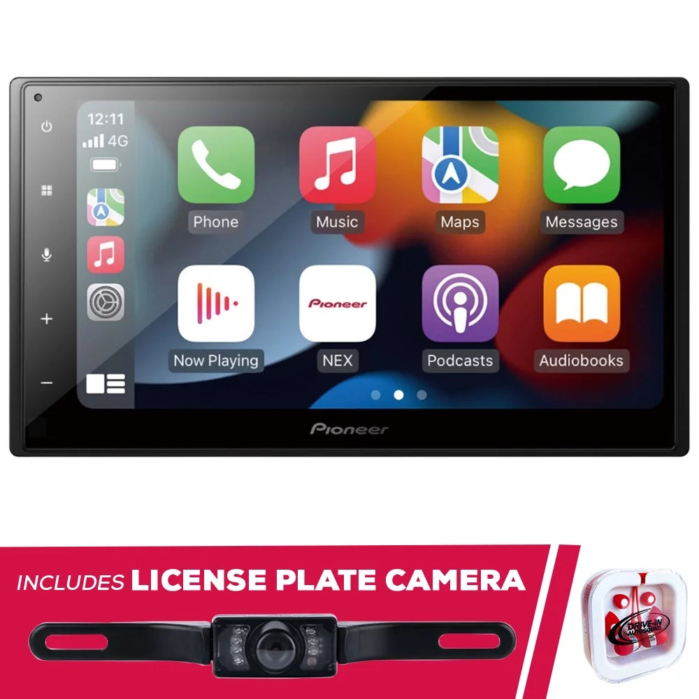 New Pioneer - 6.8" Multimedia Receiver & WiFi & License Plate Camera