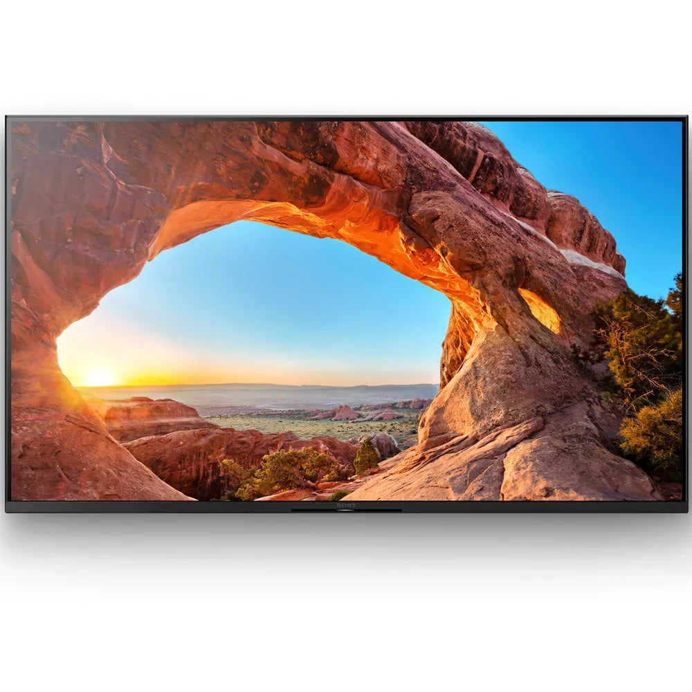 Sony  43 inch  4K Ultra   Smart  2021 Model Bundle with Deco Home 60W 2.0 Channel Soundbar, 37"-70"  Wall Mount Bracket Bundle and 6-Outlet Surge Adapter