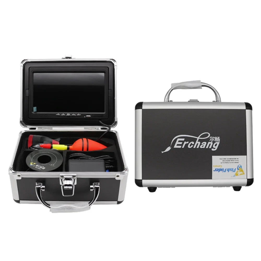 Erchang Underwater Fishing Camera Portable Fish Finder - 7 Inch Screen, Explore  Depths of Boat, Kayak, Lake, and Sea Fishing with Ease