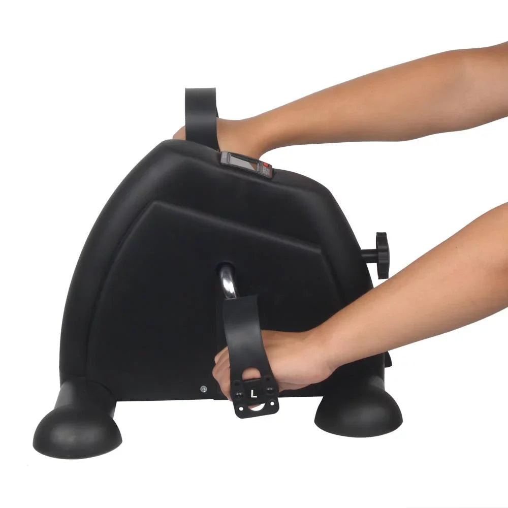GoDecor Under Desk Bike Pedal Exerciser, Home ExerciseTherapy Bicycle, Black
