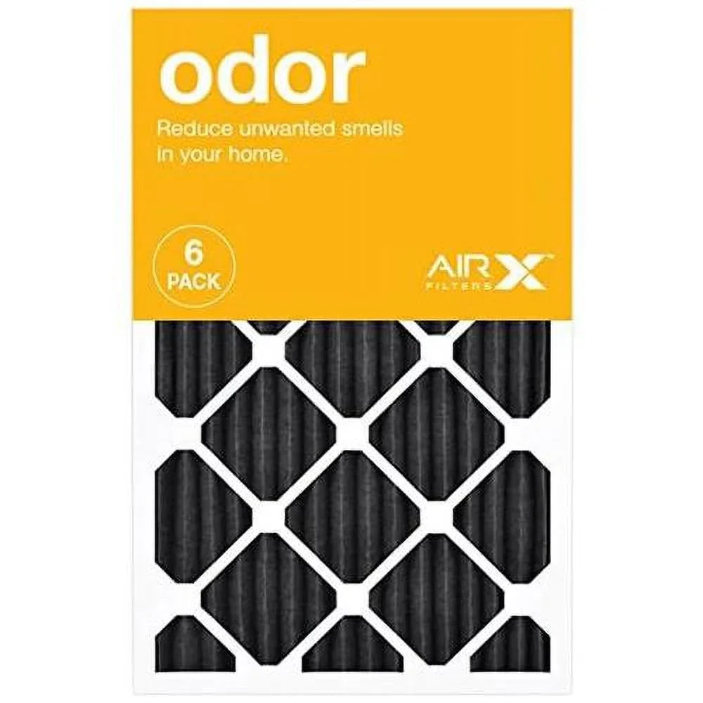 Airx  16X25x1  8 Carbon Pleated Air Filter - Made In The - Box Of 6