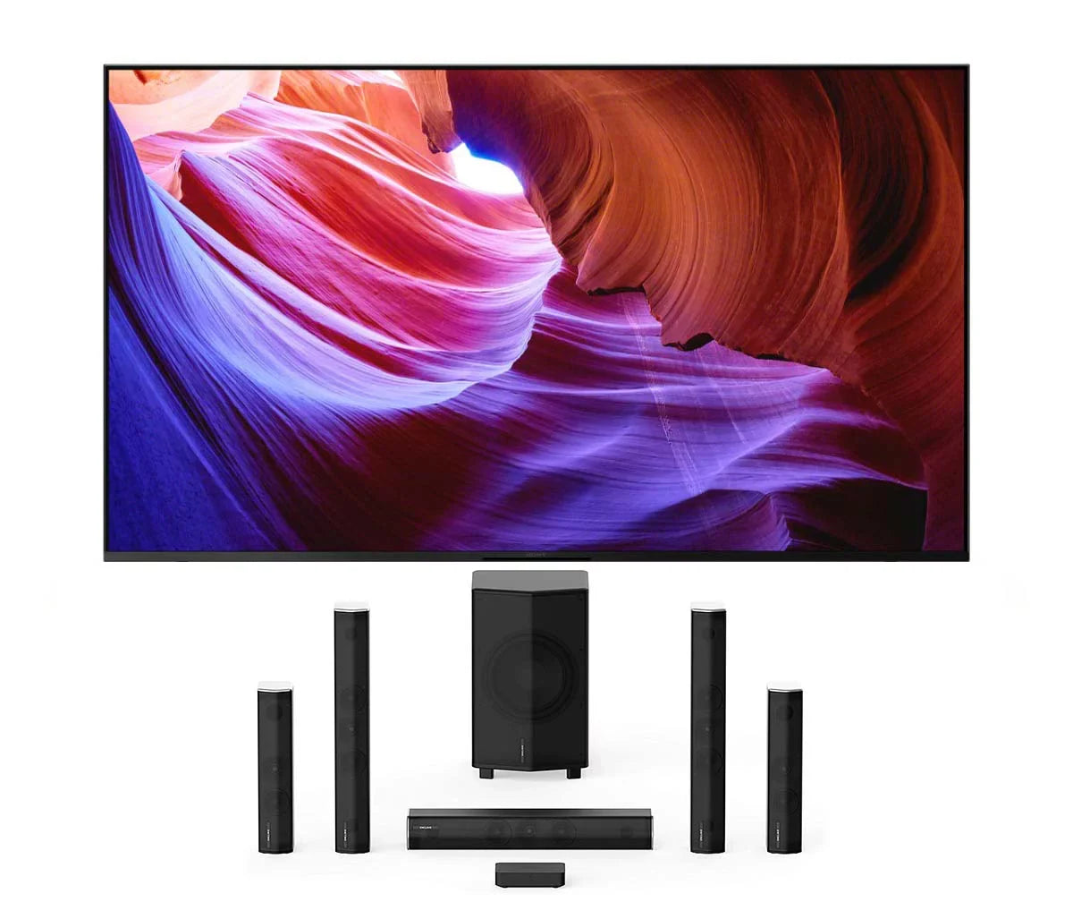 Sony  43-inch 4K   with  Features Smart  with Enclave -1000-- CineHome Pro CineHub Edition 5.1Ch Speakers (2022)