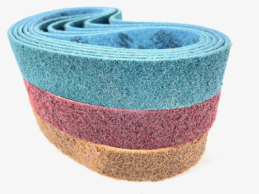 40A & 3M™ Scotch-Brite™ 15 Belts Package Deal Pipe Polisher Grinder Sander (Belts fit Metabo)