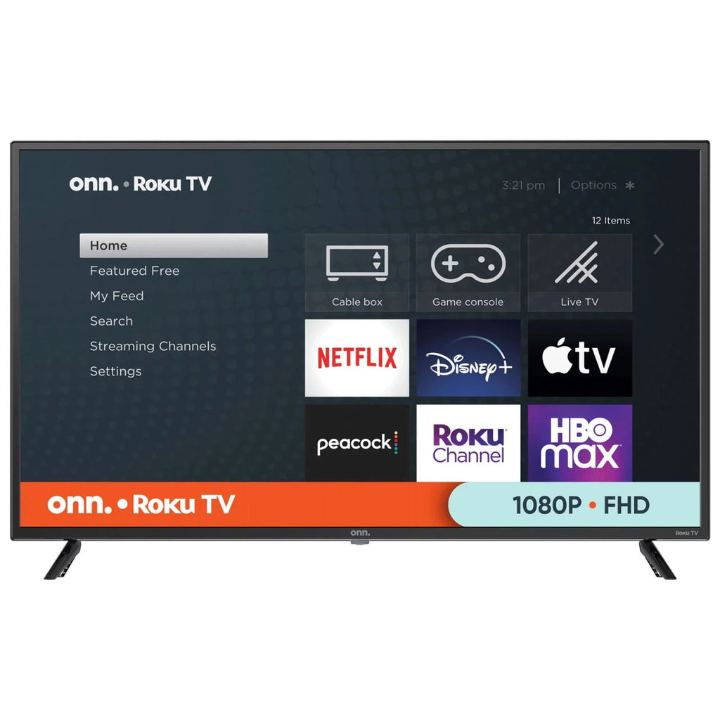 Restored onn. 40" Class  (1080P)  Roku Smart  100058007 (Refurbished)