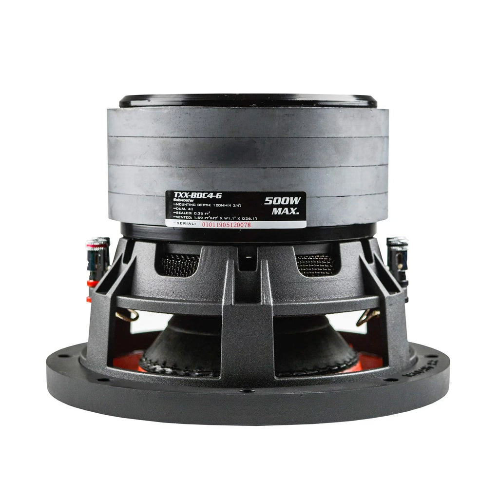 AudioPipe  Quad Stack 6.5 Inch 500 Watt Car Audio System Subwoofer