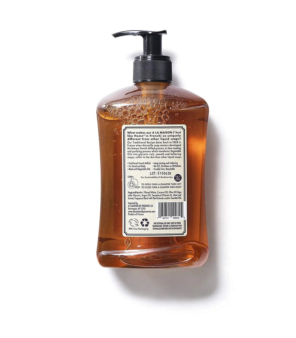 Lavender Aloe Liquid Hand Soap - Triple French Milled Natural Moisturizing Soap (2 Pack, 16.9 oz Bottle)
