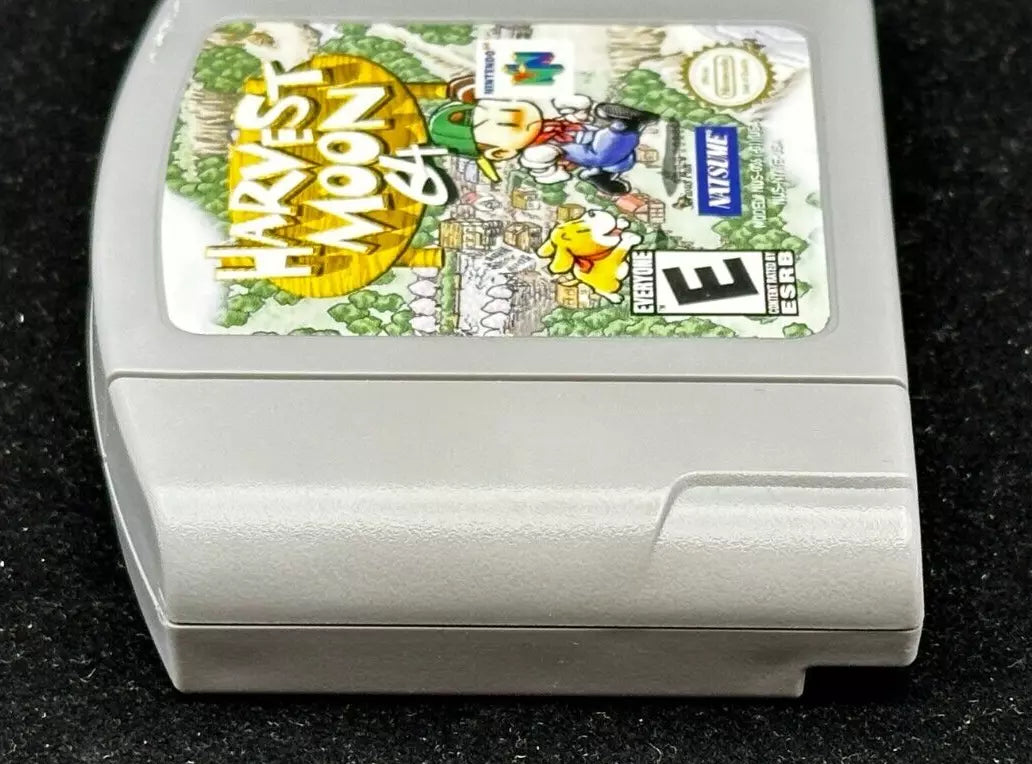 Harvest Moon 64 Nintendo 64  Cassette Genuine Only -